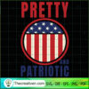 Pretty And Patriotic SVG Cut File for Cricut & Silhouette 2 Pretty and Patriotic 911 15474604 copy