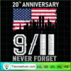20th Anniversary 9/11 Never Forget SVG Cut File for Cr Design 38563 3 Never Forget 911 20thAnniversary Patriot 15369740 copy