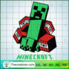 TNT Creeper SVG, Minecraft SVG, Gamer SVG 3 number 11 copy 4