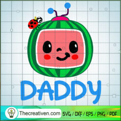 Cocomelon Daddy SVG, Cocomelon SVG, Cartoon Movie SVG