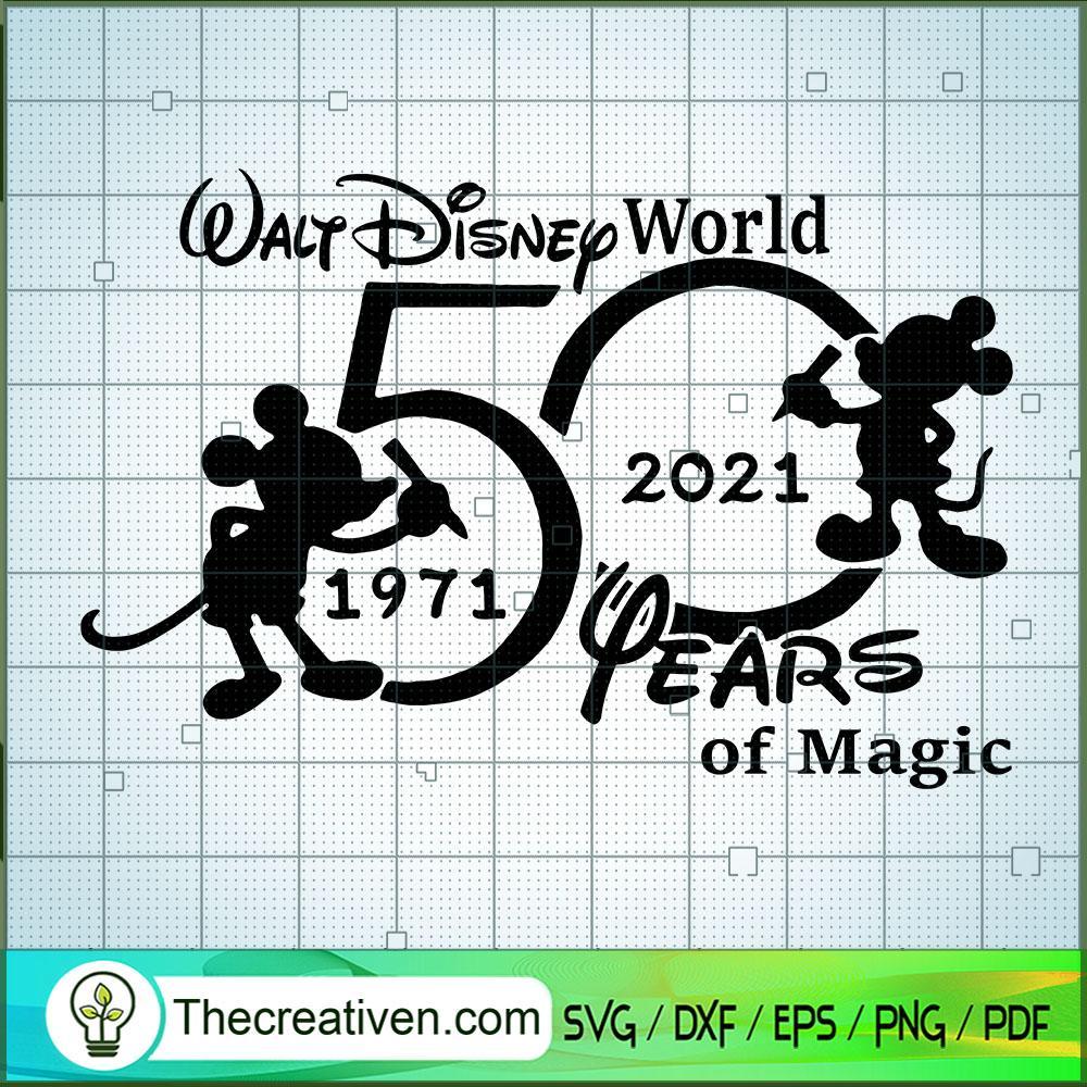 Walt Disney World 50 1971 to 2021 SVG, Castle SVG, Disney SVG 1 Walt Disney World 50 1971 to 2021 SVG, Castle SVG, Disney SVG