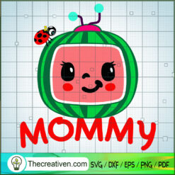 Cocomelon Mommy SVG, Cocomelon SVG, Cartoon Movie SVG