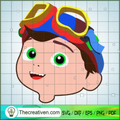 TomTom Face Cocomelon SVG, Cocomelon SVG, Cartoon Movie SVG