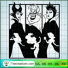 Three Witches Bad SVG, Disney Bad Witches SVG, Halloween SVG