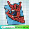 Spider-man Manos SVG, Manos SVG, Marvel SVG 2 manos marvel Mesa de trabajo 1 copy