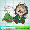 Loki Crocodile Head SVG Cut File for Cricut & Silhouette 3 lokialligator2 copy