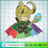 Loki Colorful SVG Cut File for Cricut & Silhouette