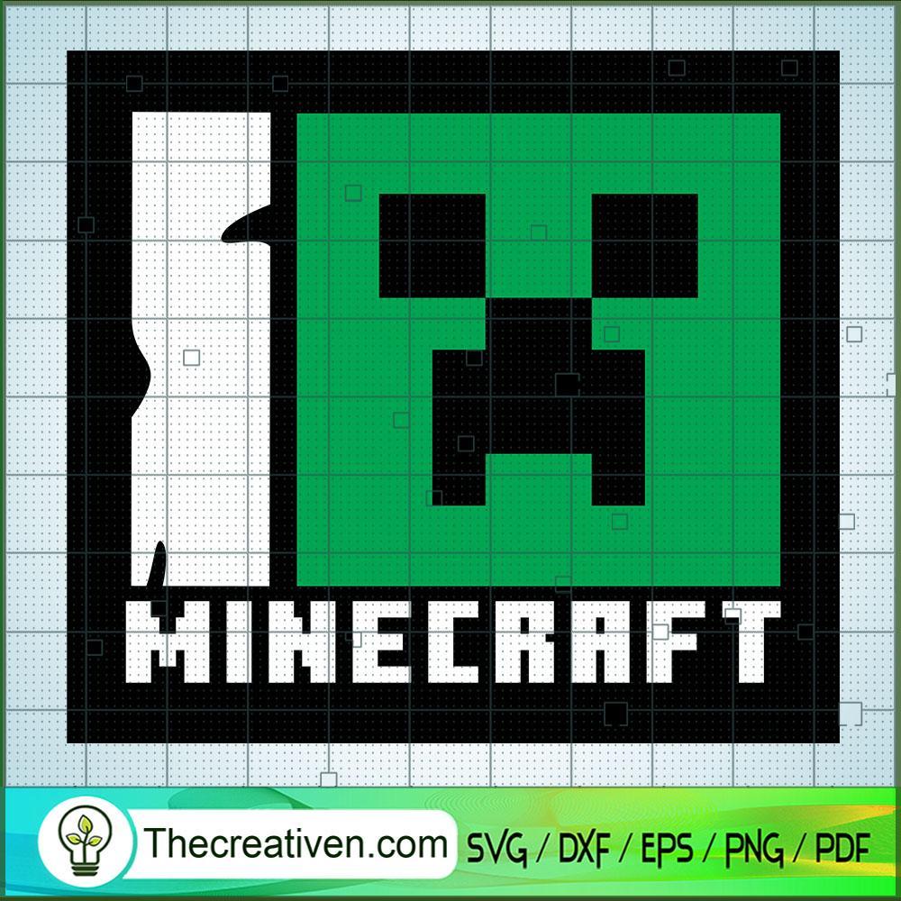 Minecraft Creeper Face SVG Cut File for Cricut & Silho Design 37434 1 Minecraft Creeper Face SVG Cut File for Cricut & Silho Design 37434