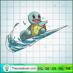 Nike Squirtle SVG, Pokémon SVG, Pokemon Ball SVG