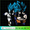 Vegeta with Son Goku Together SVG, Dragon Ball SVG, Goku SVG 2 86 copy