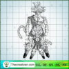 Son Goku Kid and Son Goku Su SVG Cut File for Cricut