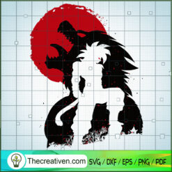 Great Ape in Mind Songota Dragon Ball Z SVG, Dragon Ball SVG, Goku SVG