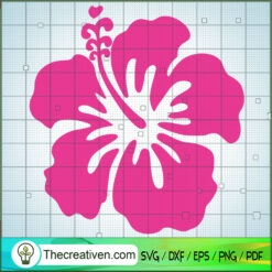 Hibicus Flower SVG Free, SVG Free, Free SVG For Cricut Silhouette