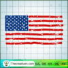 USA Flag Free SVG Cut File for Cricut & Silhouette