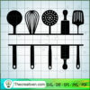 Kitchen Dining Tool Free SVG Cut File for Cricut & Silhouette