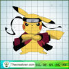 Pikcachu Konoha SVG, Pokemon SVG, Pokemon Ball SVG