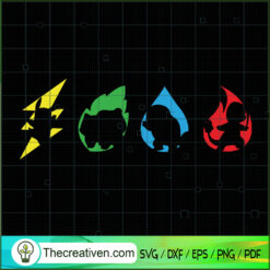 4 Type Pokemon : Pokemon Electric SVG Cut File for Cricut & Silhouette