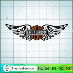 Harley-Davidson Logo SVG Cut File for Cricut & Silhoue Design 36483