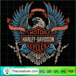 Logo Harley-Davidson SVG Cut File for Cricut & Silhoue Design 36416