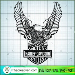 Logo Harley-Davidson SVG Cut File for Cricut & Silhoue Design 36414