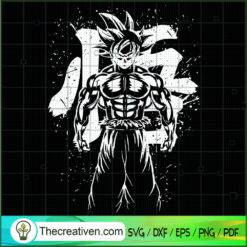 Goku Art SVG, Goku SVG, Dragon Ball Z SVG