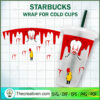Halloween Clown Starbucks Cup SVG, Starbucks Cold Cup Full Wrap SVG