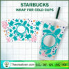 Turtle Starbucks Cup SVG, Starbucks Cold Cup Full Wrap SVG 2 31 copy 15