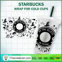 Details Harry Potter Starbuc SVG Cut File for Cricut