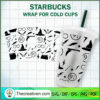 Magic Harry Potter Starbucks Cup SVG, Starbucks Cold Cup Full Wrap SVG