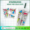 Mosaic Starbucks Cup SVG, Starbucks Cold Cup Full Wrap SVG 2 74 copy 15