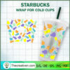 Peeps Starbucks Cup SVG, Starbucks Cold Cup Full Wrap SVG 3 79 copy 12