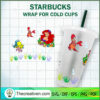Sirenita Starbucks Cup SVG, Starbucks Cold Cup Full Wrap SVG 3 82 copy 15