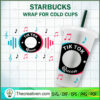 Tiktok Queen Starbucks Cup SVG, Starbucks Cold Cup Full Wrap SVG 3 98 copy 12