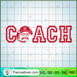 Coach SVG, Kansas City Chiefs Coach SVG, Andy Reid SVG