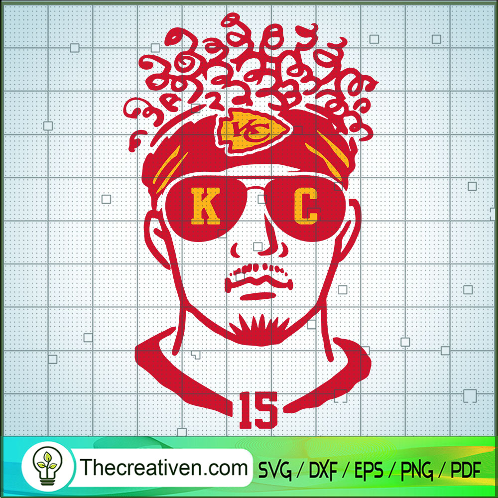 Patrick Mahomes SVG Cut File for Cricut & Silhouette 1 Patrick Mahomes SVG Cut File for Cricut & Silhouette