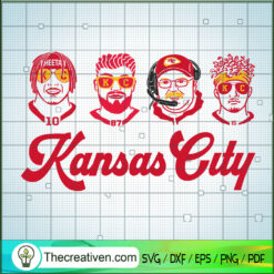 Kansas City Team SVG, Coach And Player SVG, NFL Team SVG