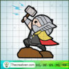 Thor Mjolnir Hammer Cute SVG, Thor Mjolnir Hammer SVG, Thor SVG 3 45 copy 9