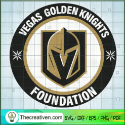 Vegas Golden Knight Foundation SVG Cut File for Cricut & Silhouette
