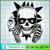 Skull Smoke Weed SVG, Skull SVG, Cannabis SVG 2 80 copy 6