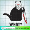 Cat What SVG, Cat Jason Voorhees SVG, Horror Cat SVG 2 86 copy 6
