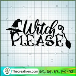 Horror Witch SVG, Witch SVG, Halloween SVG