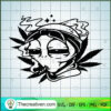 Tupac Ailen Smoke Weed SVG, Ailen SVG, Cannabis SVG