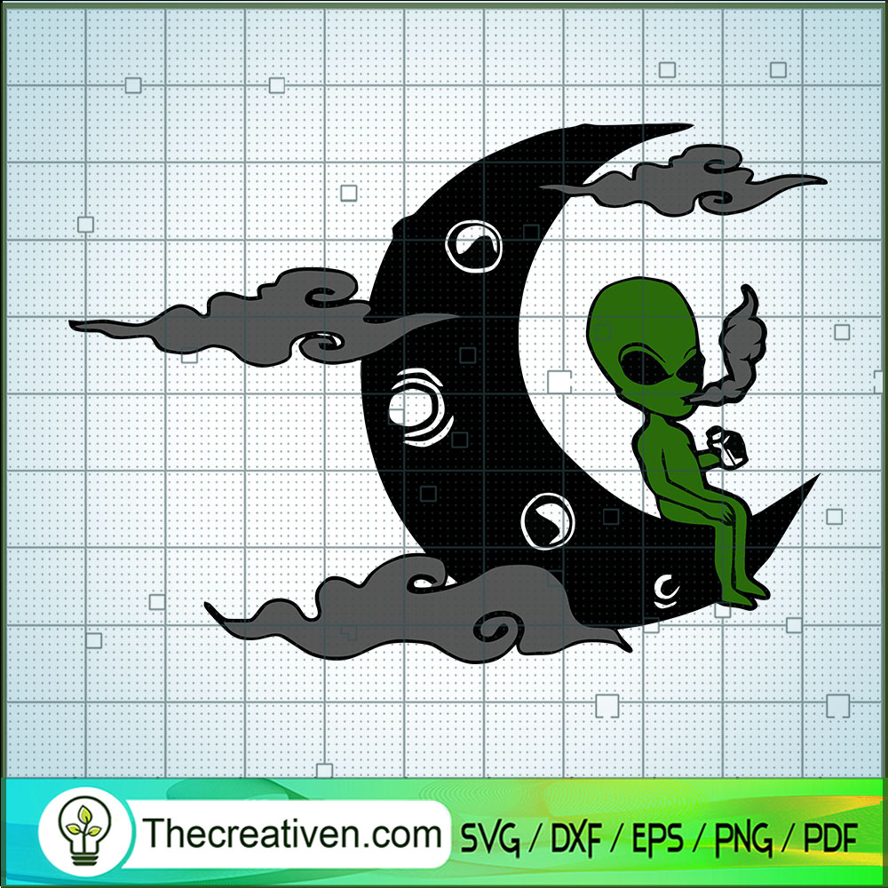 To The Moon Ailen Weed SVG, Ailen Weed SVG, Cannabis SVG 1 To The Moon Ailen Weed SVG, Ailen Weed SVG, Cannabis SVG