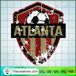 Atlanta Logo SVG, Soccer SVG, Atlanta United SVG