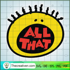 All That SVG, Nickelodeon Announces SVG, All That Logo SVG