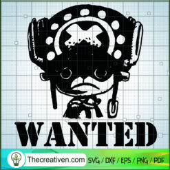 Tony Tony Chopper SVG, One Piece Characters SVG, Cartoon SVG