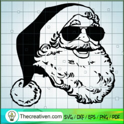 Santa Claus SVG, Christmas SVG, Merry Christmas SVG