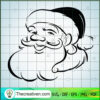 Santa Claus Smile SVG, Christmas SVG, Merry Xmas SVG 2 188 copy 1