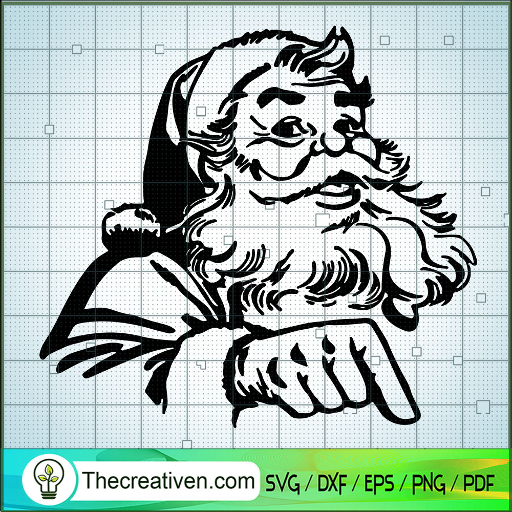 Santa Claus Index Finger SVG, Christmas SVG, Merry Xmas SVG 1 Santa Claus Index Finger SVG, Christmas SVG, Merry Xmas SVG