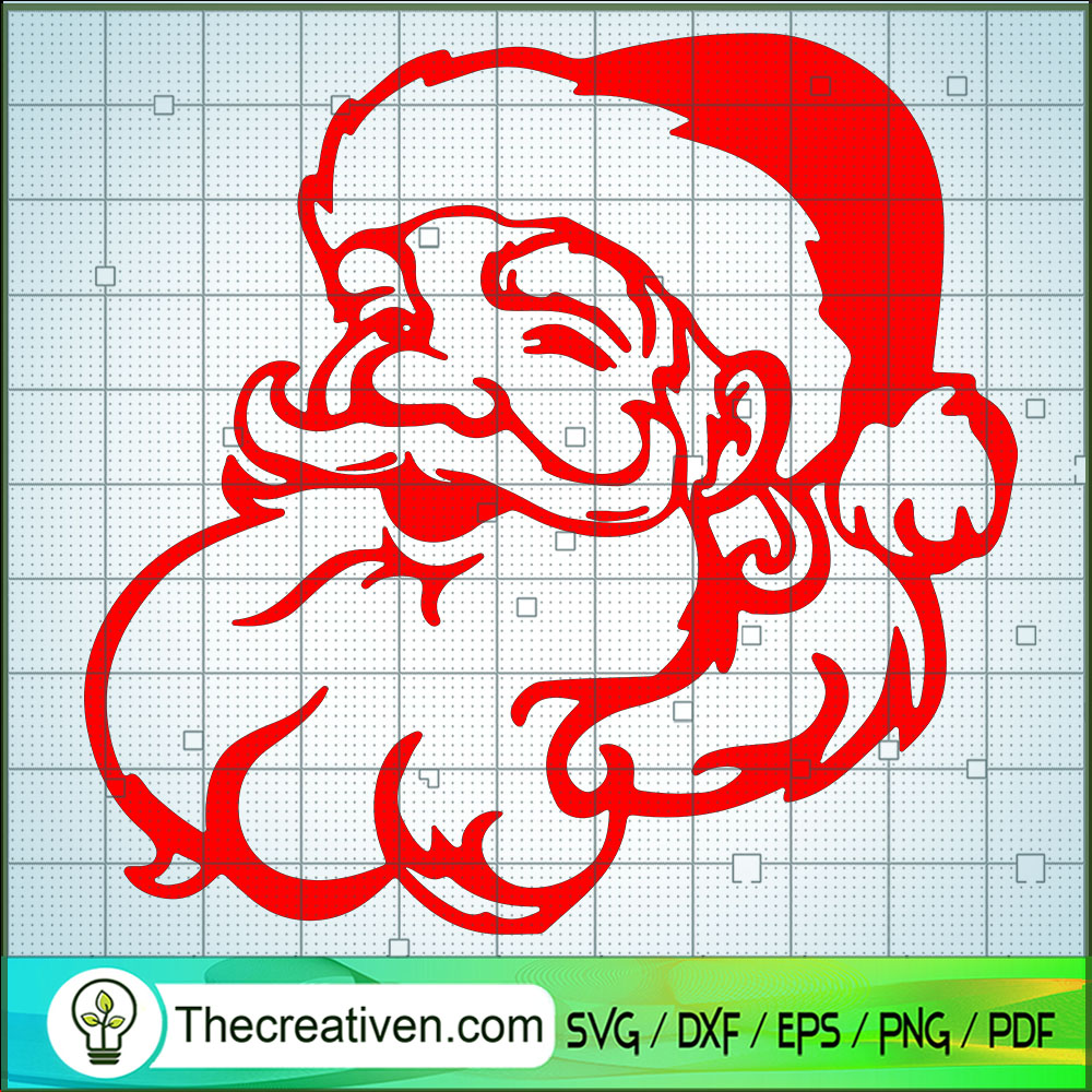 Red Santa Claus SVG, Christmas SVG, Merry Xmas SVG 1 Red Santa Claus SVG, Christmas SVG, Merry Xmas SVG